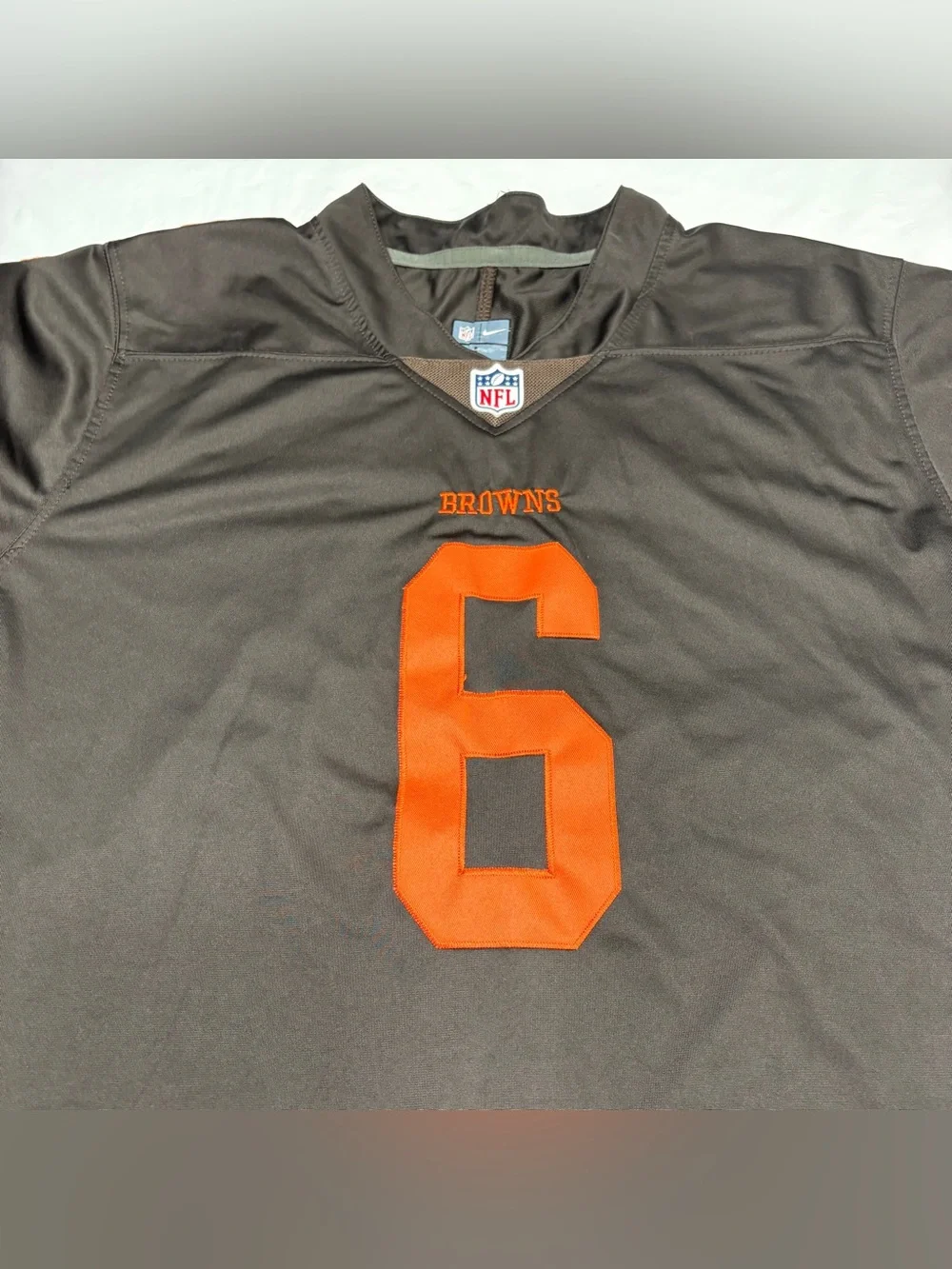 Nike On Field Cleveland Browns Baker Mayfield #6 Football Jersey Men’s Large